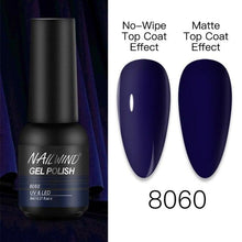 将图片加载到图库查看器，NEW TREND Modern fashion Red Gel Nail Polish For Nails  Permanent UV LED 8ml Matte Glossy High Quality Fashion Design For Women and Ladies
