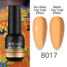 将图片加载到图库查看器，NEW TREND Modern fashion Red Gel Nail Polish For Nails  Permanent UV LED 8ml Matte Glossy High Quality Fashion Design For Women and Ladies
