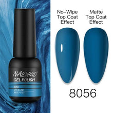 将图片加载到图库查看器，NEW TREND Modern fashion Red Gel Nail Polish For Nails  Permanent UV LED 8ml Matte Glossy High Quality Fashion Design For Women and Ladies
