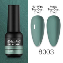 将图片加载到图库查看器，NEW TREND Modern fashion Red Gel Nail Polish For Nails  Permanent UV LED 8ml Matte Glossy High Quality Fashion Design For Women and Ladies
