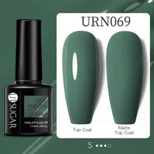 Load image into Gallery viewer, TREND Matte 7.5ML Nail Gel Polish Base Matte Coat UV LED Home Manicure Luxury Matte Design Luxury Nail Gel For Womens and Girls
