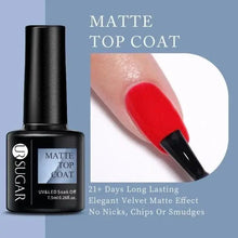 Load image into Gallery viewer, TREND Matte 7.5ML Nail Gel Polish Base Matte Coat UV LED Home Manicure Luxury Matte Design Luxury Nail Gel For Womens and Girls
