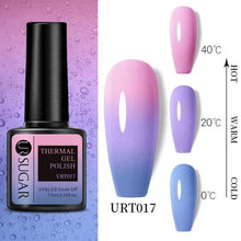 Load image into Gallery viewer, 2022 NEW Purple Gel Nail Polish UV Color Changing Gel Nail Polish Stylish Three Layer Effect For Womens
