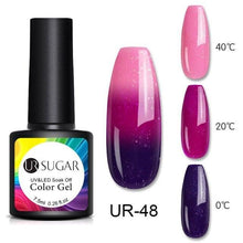 Load image into Gallery viewer, 2022 NEW Purple Gel Nail Polish UV Color Changing Gel Nail Polish Stylish Three Layer Effect For Womens
