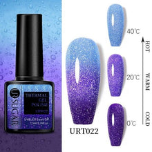 Load image into Gallery viewer, 2022 NEW Purple Gel Nail Polish UV Color Changing Gel Nail Polish Stylish Three Layer Effect For Womens
