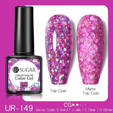 Load image into Gallery viewer, 2022 New Reflective Glitter Nail Gel 8ml  Permanent UV/LED Glossy Effect Popular Diamond Nail Gel Design For Womens
