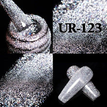 Load image into Gallery viewer, 2022 New Reflective Glitter Nail Gel 8ml  Permanent UV/LED Glossy Effect Popular Diamond Nail Gel Design For Womens
