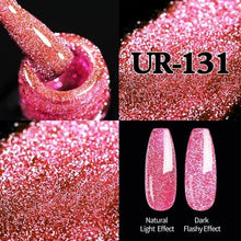 Load image into Gallery viewer, 2022 New Reflective Glitter Nail Gel 8ml  Permanent UV/LED Glossy Effect Popular Diamond Nail Gel Design For Womens
