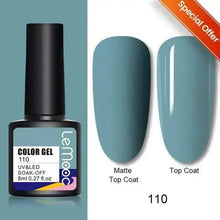 Load image into Gallery viewer, Spring Summer Nail Gel Polish Colorful UV LED Diamond Stylish Glossy and Matte Fashion Design For Womens
