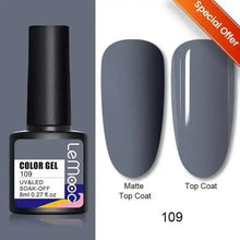 Load image into Gallery viewer, Spring Summer Nail Gel Polish Colorful UV LED Diamond Stylish Glossy and Matte Fashion Design For Womens
