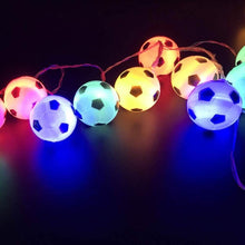 Load image into Gallery viewer, 2022 World Cup Decor String Lights Soccer

