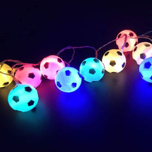 Load image into Gallery viewer, 2022 World Cup Decor String Lights Soccer
