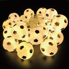 Load image into Gallery viewer, 2022 World Cup Decor String Lights Soccer
