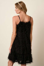 将图片加载到图库查看器，Feather Ruffle Hem Mini Cami Dress For Women – Ruffled Mini Dress, Cami Dress, Feather Detail Dress, Playful Mini Dress, Warm Weather Dress
