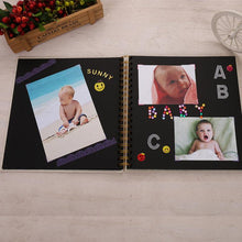 将图片加载到图库查看器，20page DIY Photo album Baby Growth Beautifully Decorated Paper Album Kids Memory Book Scrapbooking Polaroid Book Album Gifts For New Parents Baby Shower
