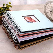 将图片加载到图库查看器，20page DIY Photo album Baby Growth Beautifully Decorated Paper Album Kids Memory Book Scrapbooking Polaroid Book Album Gifts For New Parents Baby Shower
