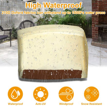 Load image into Gallery viewer, 210D Waterproof Outdoor BBQ Grill Cover
