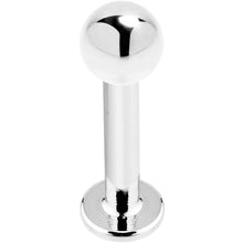 Load image into Gallery viewer, 16G 5/16 14k White Gold Ball Labret Tragus Cartilage
