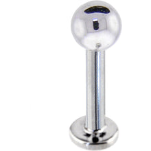 Load image into Gallery viewer, 16G 5/16 14k White Gold Ball Labret Tragus Cartilage
