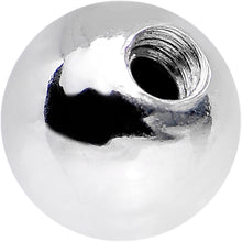 将图片加载到图库查看器，Solid 14k White Gold Replacement Ball 4.5mm - 14G
