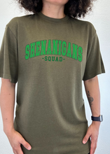 Load image into Gallery viewer, Shenanigans Squad Unisex Bamboo/Cotton Graphic T-Shirt
