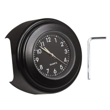 Load image into Gallery viewer, 22-25mm Multi-functional Motorcycle Handlebar Mount Clock Universal Waterproof Motorcycle Handlebar Watch  Durable Practical Classic Waterproof Luminous Quartz Watch

