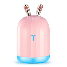 Load image into Gallery viewer, 220ml Cool Mist Humidifier Ultrasonic Air Diffuser Atomizer with 7 Color
