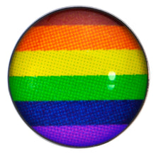 Load image into Gallery viewer, Surgical Steel RAINBOW Gay Pride Barbell
