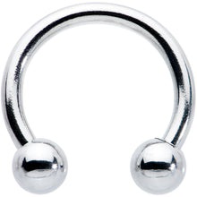 Load image into Gallery viewer, 16G 5/16 Stainless Steel Horseshoe Circular Barbell
