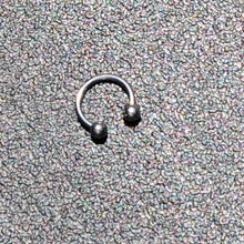 Load image into Gallery viewer, 16G 5/16 Stainless Steel Horseshoe Circular Barbell
