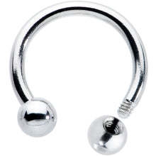 Load image into Gallery viewer, 16G 5/16 Stainless Steel Horseshoe Circular Barbell
