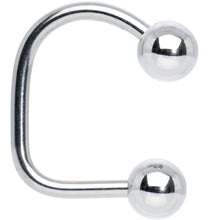 将图片加载到图库查看器，14G Surgical Steel Ball Lippy Loop Labret
