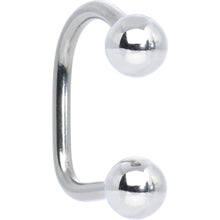 将图片加载到图库查看器，14G Surgical Steel Ball Lippy Loop Labret
