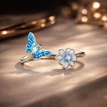 将图片加载到图库查看器，925 Sterling Silver Opal Nanometer Stone Plated Platinum Ring
