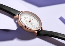Load image into Gallery viewer, Stylish Womens Elegant With Double Zircon And Two Chronometer Day And Date Luxury Watch
