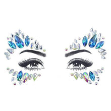 Load image into Gallery viewer, 23 Sets Glitter Face Jewels Sticker Temporary Party Face Makeup Tattoo Face Gems Glitter Face Jewels Crystal Stickers For Womens
