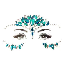 Load image into Gallery viewer, 23 Sets Glitter Face Jewels Sticker Temporary Party Face Makeup Tattoo Face Gems Glitter Face Jewels Crystal Stickers For Womens
