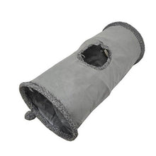 将图片加载到图库查看器，2/3/4/5 Holes Pet Cat Tunnel Toys Foldable Pet Cat Kitty Training Interactive Fun Toy For Cats Rabbit Animal Play Tunnel Tube For Cats Tunnels for Indoor Cats Cat Tube Collapsible 3 Way Pet Tunnel Great Toy for Cats
