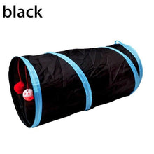 将图片加载到图库查看器，2/3/4/5 Holes Pet Cat Tunnel Toys Foldable Pet Cat Kitty Training Interactive Fun Toy For Cats Rabbit Animal Play Tunnel Tube For Cats Tunnels for Indoor Cats Cat Tube Collapsible 3 Way Pet Tunnel Great Toy for Cats
