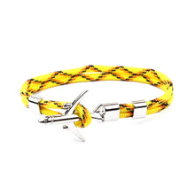 Load image into Gallery viewer, Modern Fashion Airplane Anchor Bracelets Men Charm Rope Chain Paracord Bracelet Women Male Air Force Style Wrap Metal Sport Hook Gift
