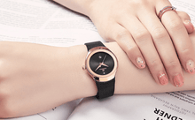 Load image into Gallery viewer, Women's Elegant Stainless Steel Watch With Braided Steel Bracelet Excellent Background Waterproof Wristwatch Unique Design Perfect Gift
