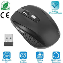 将图片加载到图库查看器，2.4 G Wireless Gaming Mouse Optical
