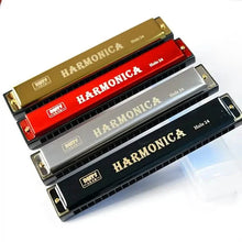 Load image into Gallery viewer, 24 Hole Harmonica Mouth Metal Organ
