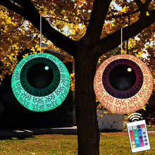 将图片加载到图库查看器，24-Inch Halloween Inflatable Ghost Eyeball Decor
