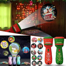 将图片加载到图库查看器，24 Patterns Christmas Flashlight Projection Lamp
