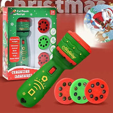 将图片加载到图库查看器，24 Patterns Christmas Flashlight Projection Lamp

