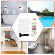 Load image into Gallery viewer, 24-Piece: Safe Tub Strips Adhesive Non-Slip Shower Stickers Set
