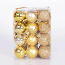 Load image into Gallery viewer, 24-Pieces: Sparkling Christmas Balls
