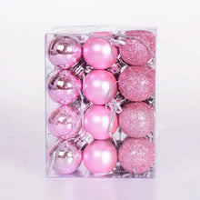 Load image into Gallery viewer, 24-Pieces: Sparkling Christmas Balls
