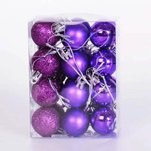 Load image into Gallery viewer, 24-Pieces: Sparkling Christmas Balls
